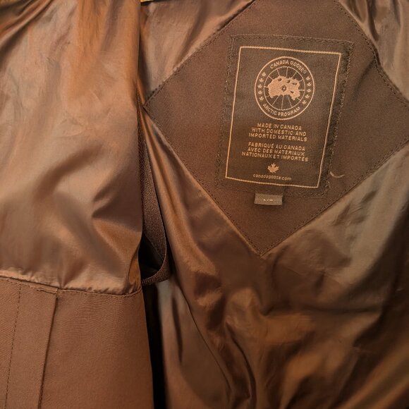 Canada Goose Lorette Hooded Parka Women's Large, Black - Picture 6 of 10